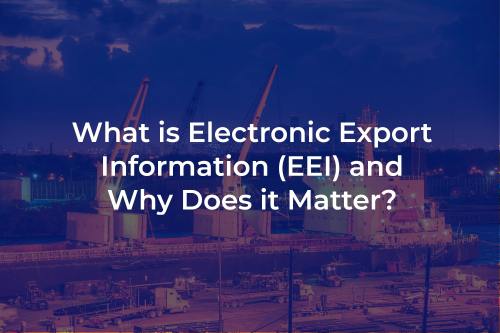 Electronic Export Information