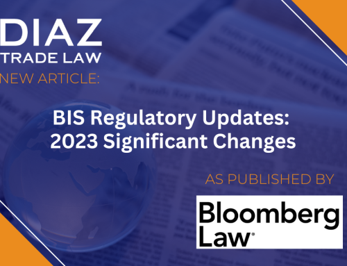 BIS Regulatory Updates: 2023 Significant Changes