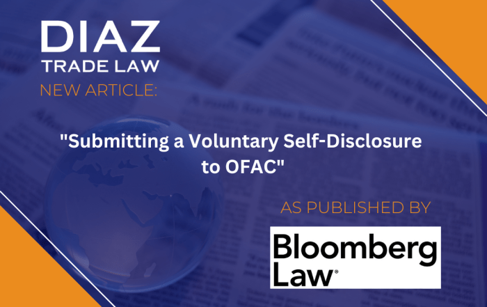 Bloomberg Article