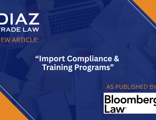Import Compliance & Training Programs