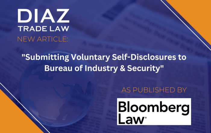 Bloomberg Article