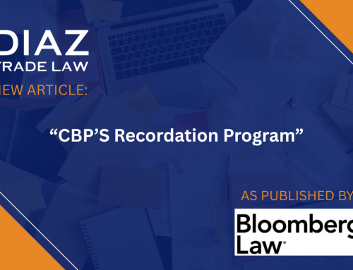 CBP’s Recordation Program